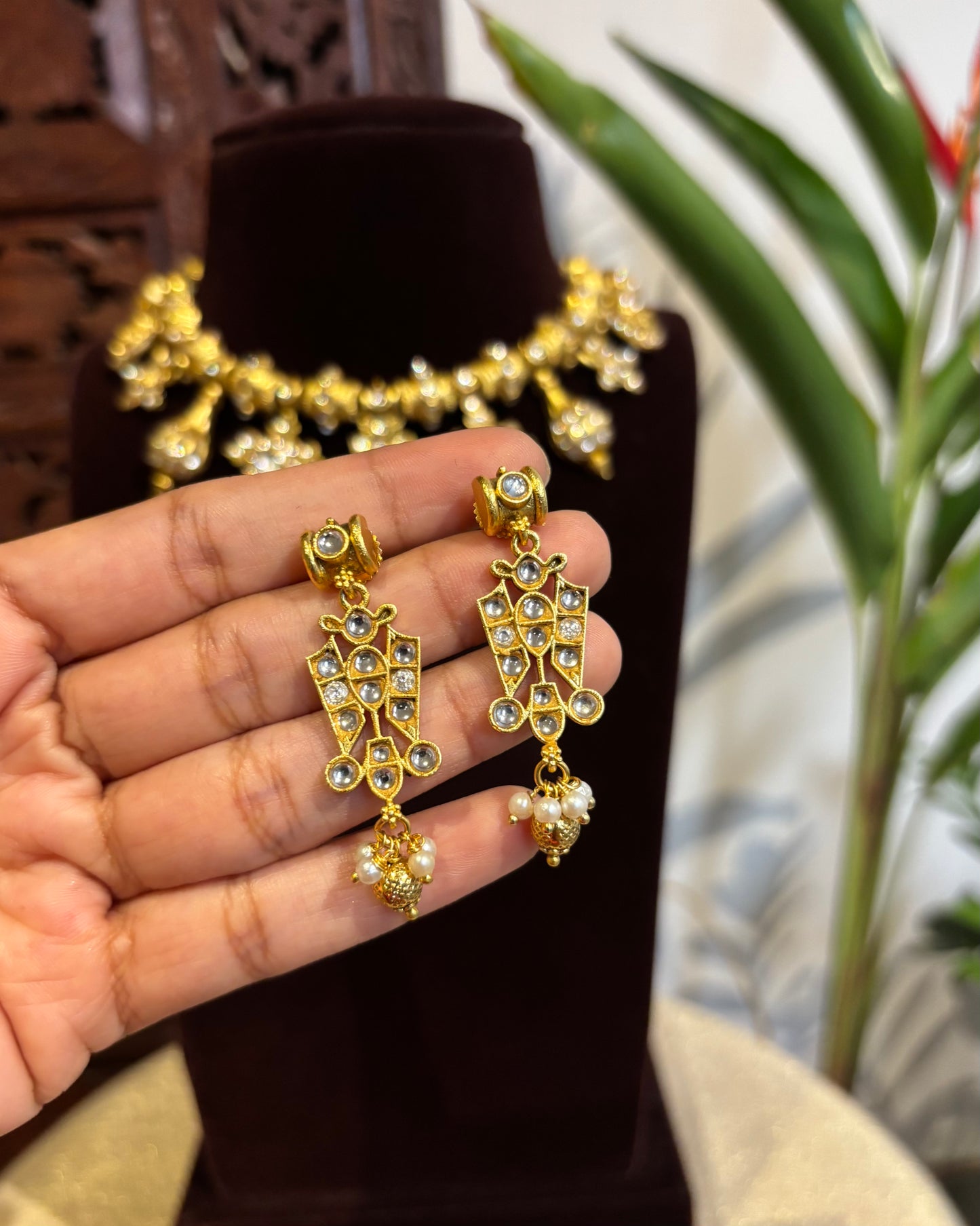 Heritage Temple Jewellery Reimagined – Elegant Contemporary Finish | NC208