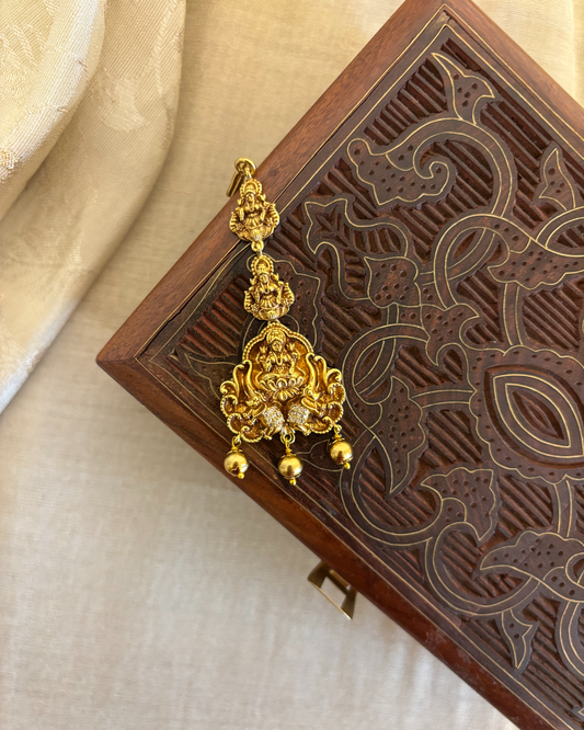 Antique Lakshmi Motif Maang Tikka |  MT319