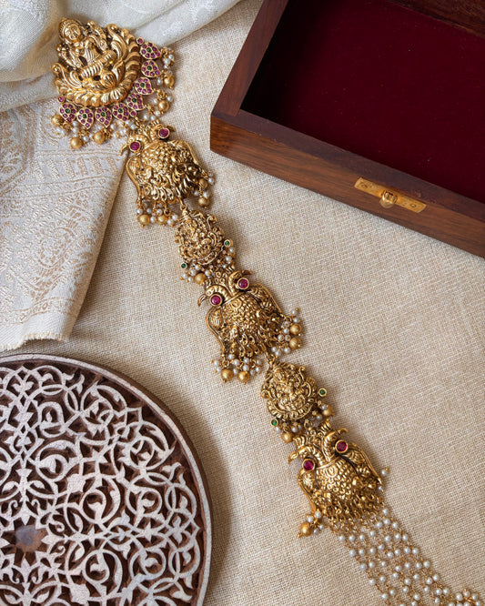 Lakshmi Garudaperulu Hair Braid Accessory – Floral Elegance in Every Strand | HA132