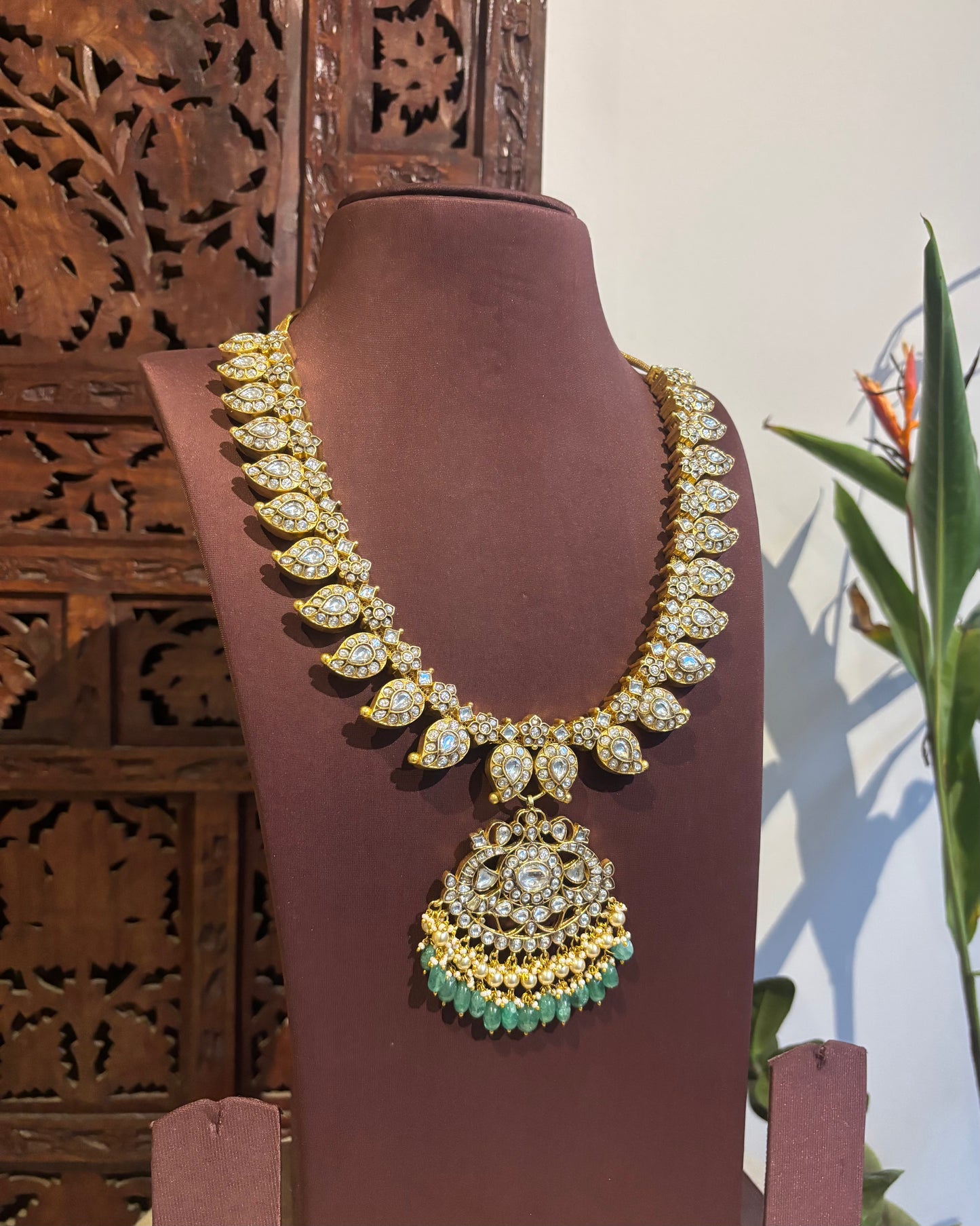 2 in 1 Jadau Kundan Mango Haram | NC219