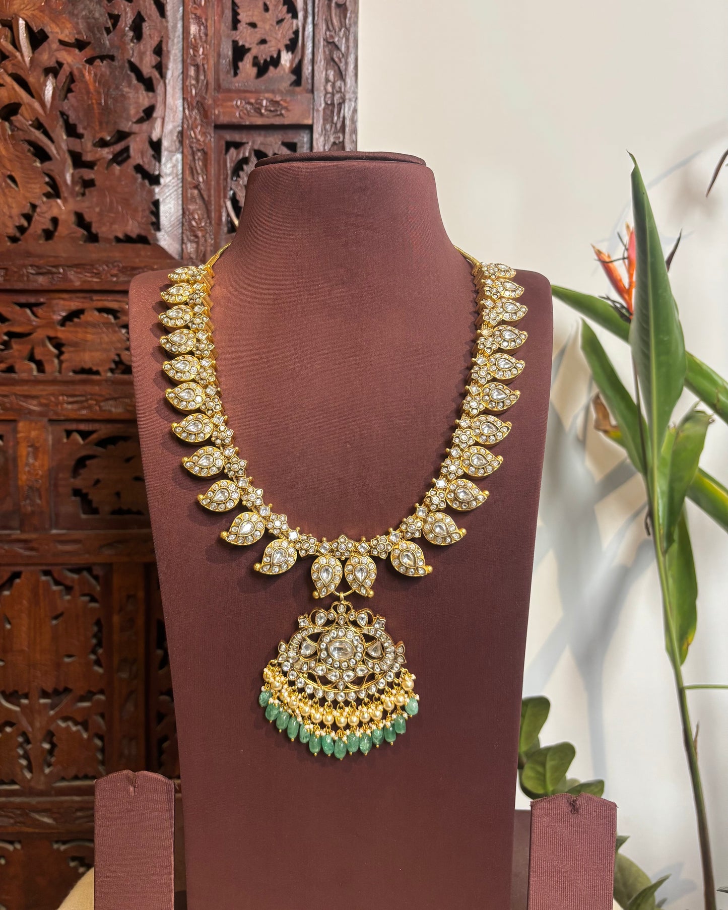 2 in 1 Jadau Kundan Mango Haram | NC219