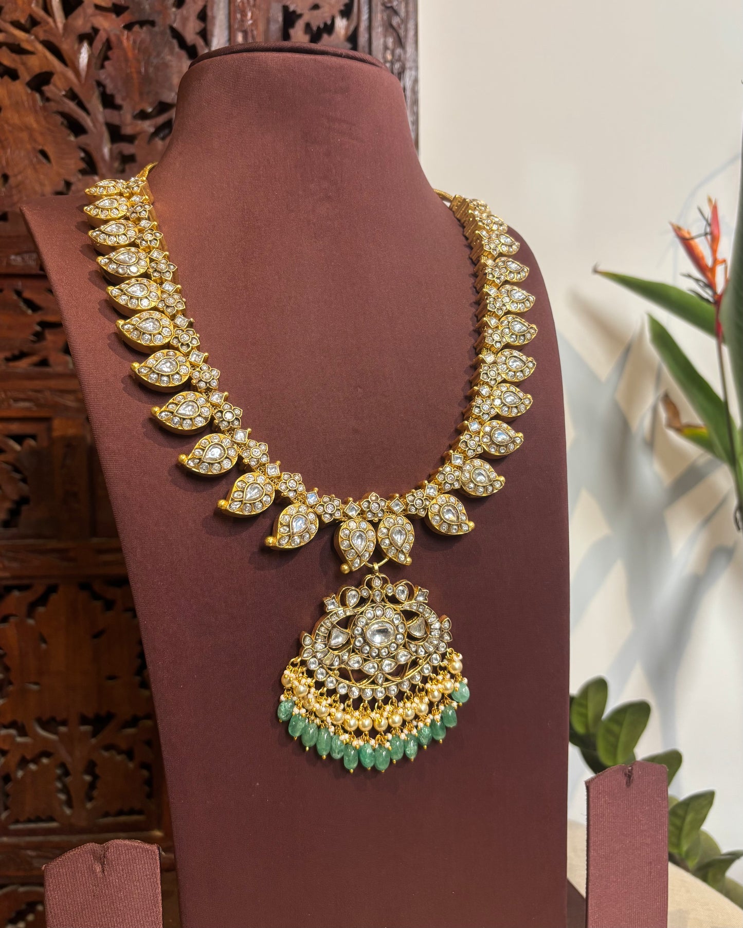 2 in 1 Jadau Kundan Mango Haram | NC219