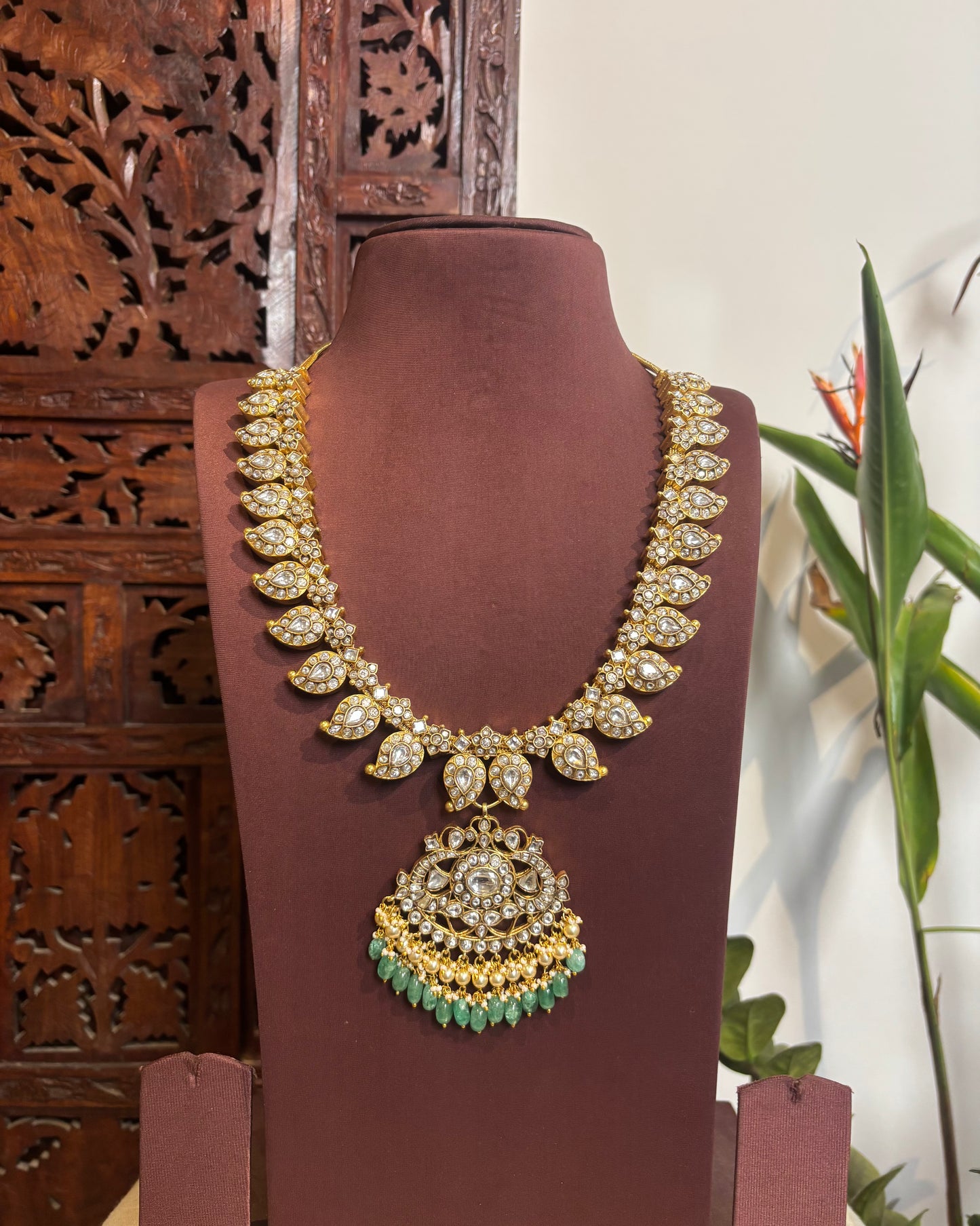 2 in 1 Jadau Kundan Mango Haram | NC219