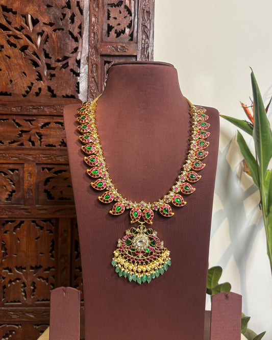 2 in 1 Jadau Kundan Mango Haram | NC219