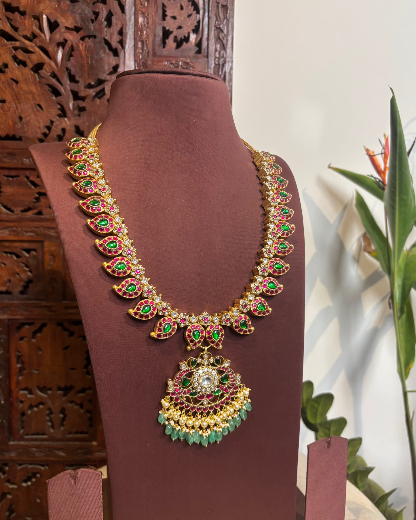 2 in 1 Jadau Kundan Mango Haram | NC219