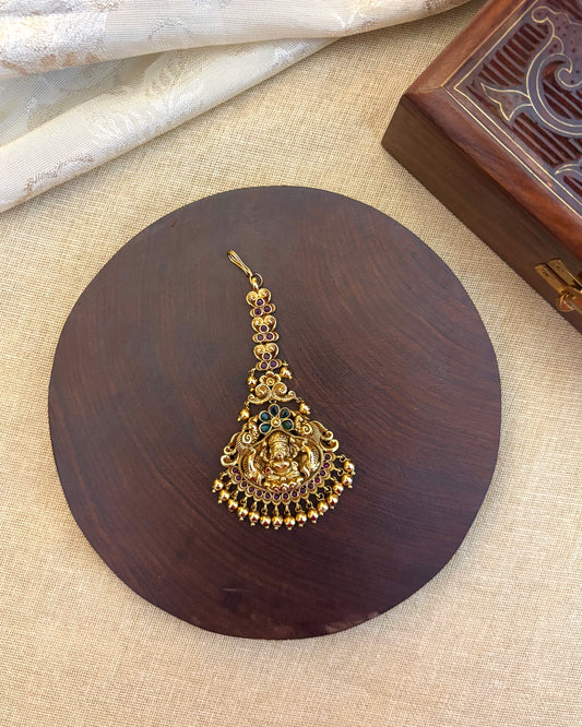 Antique Lakshmi Maang Tikka | MT100