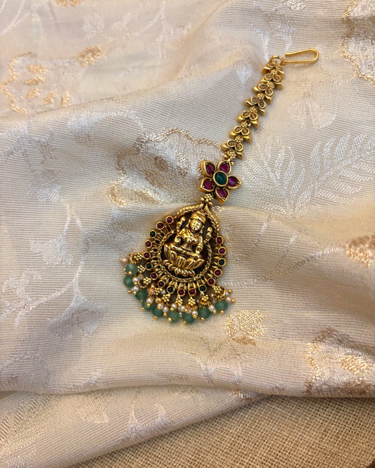 Antique Lakshmi Maang Tikka | MT102