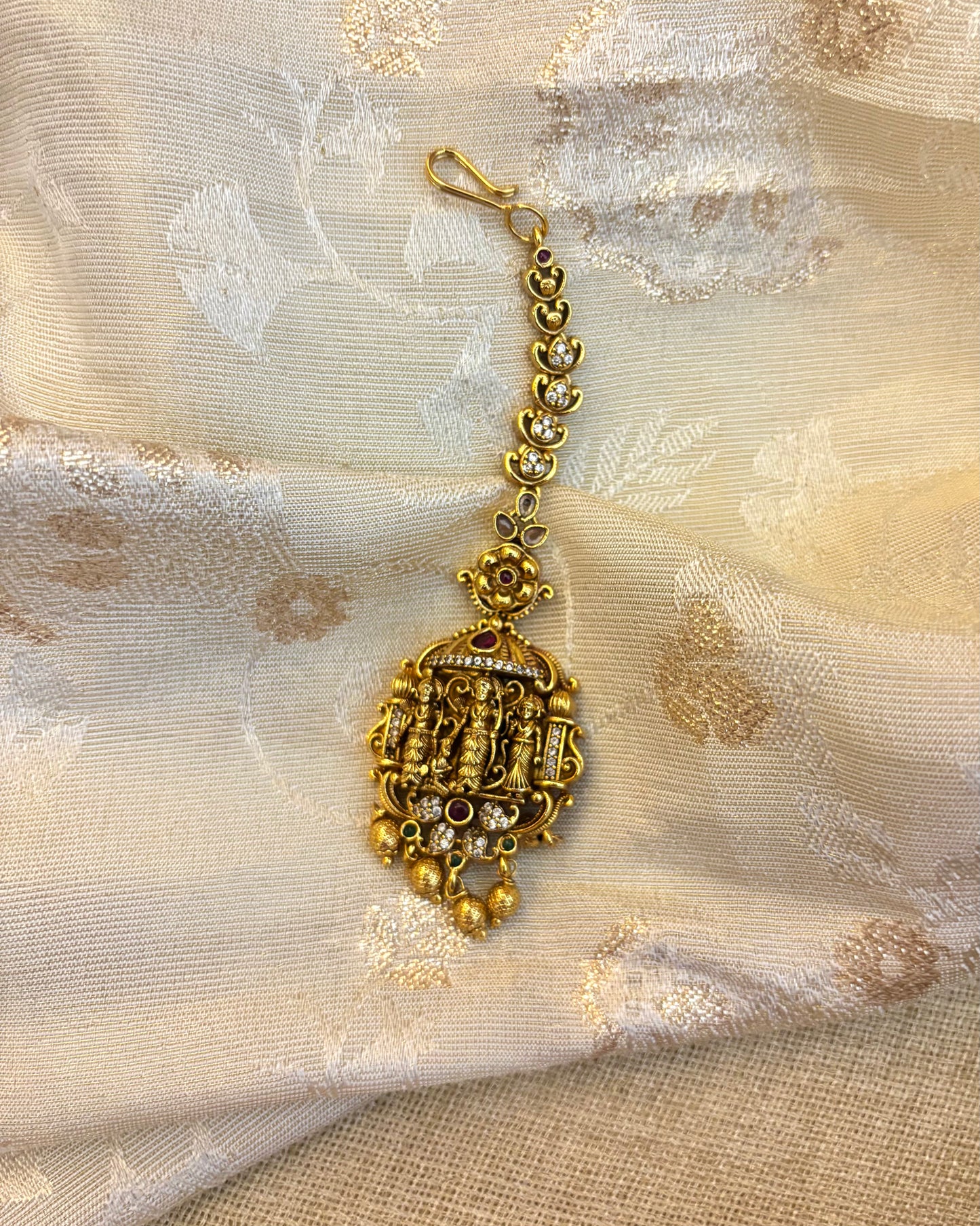Antique AD Maang Tikka | MT104