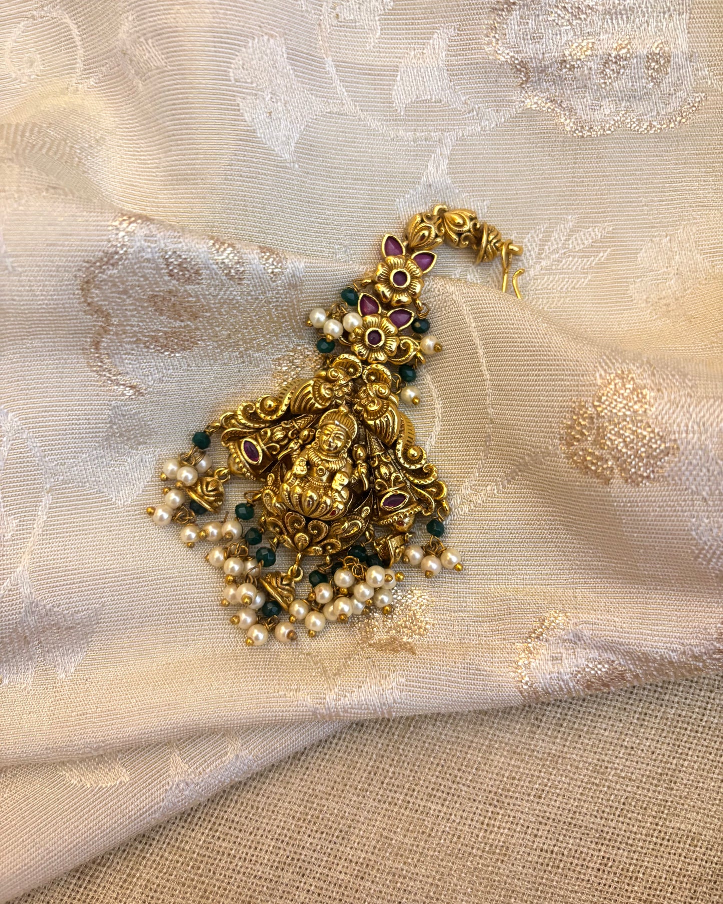 Antique Lakshmi Maang Tikka | MT107