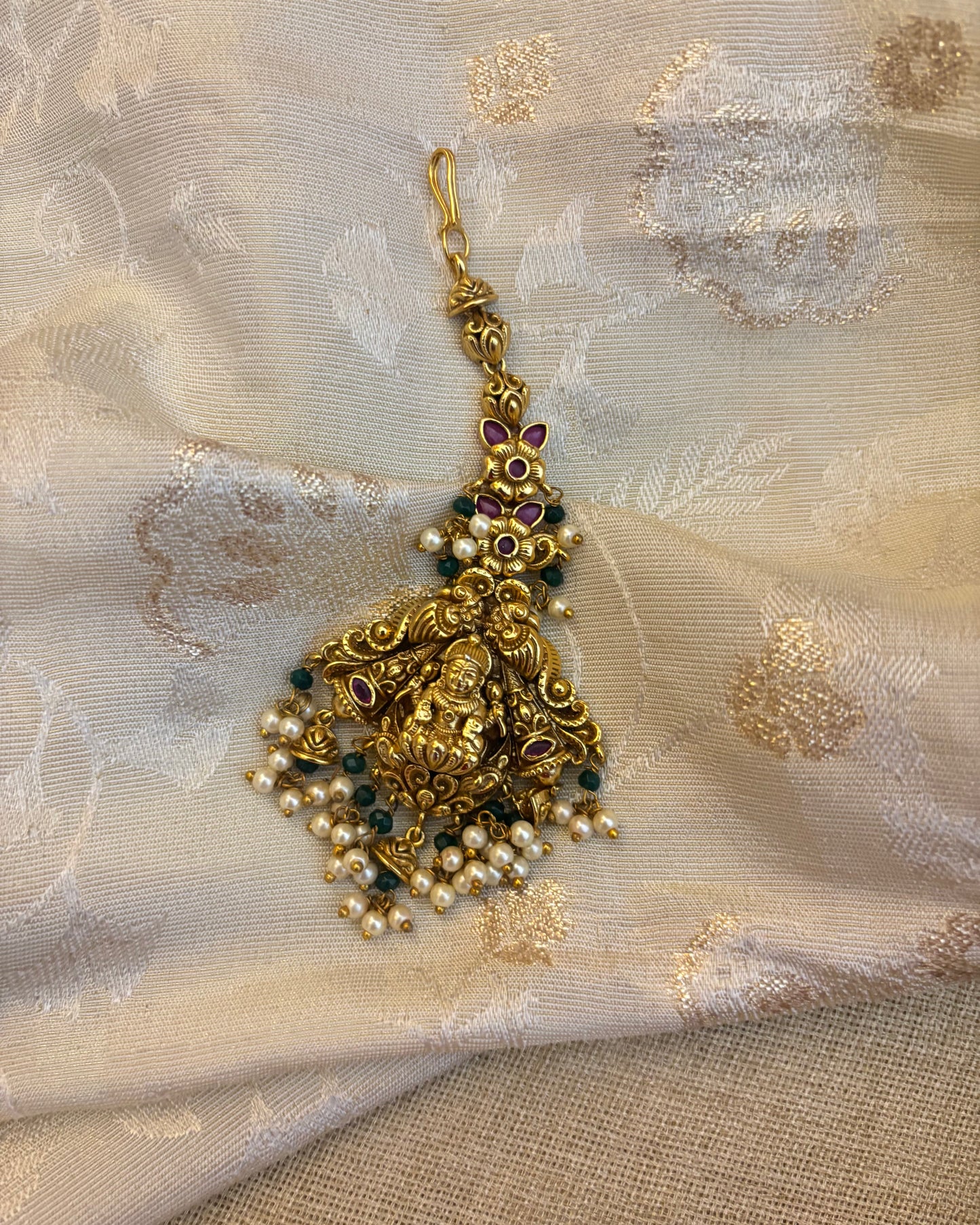 Antique Lakshmi Maang Tikka | MT107