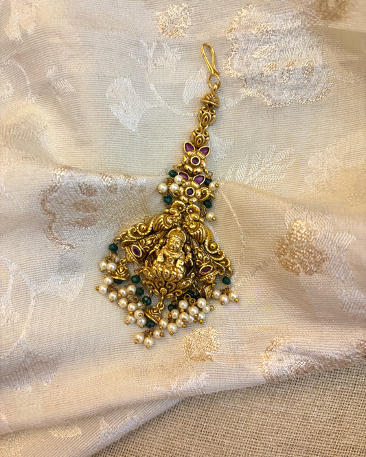 Antique Lakshmi Maang Tikka | MT107
