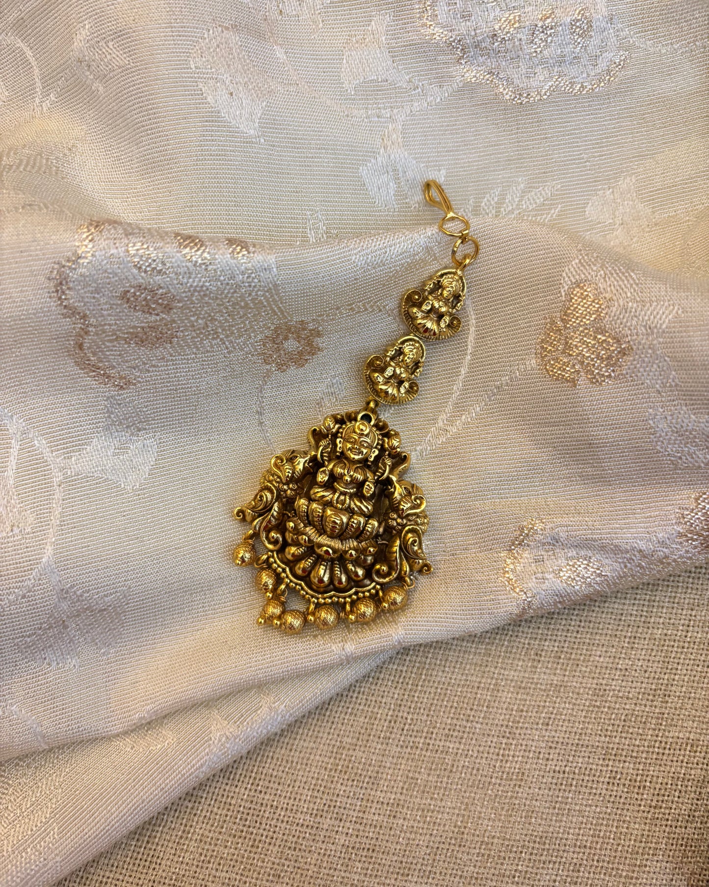 Antique Lakshmi Maang Tikka | MT109