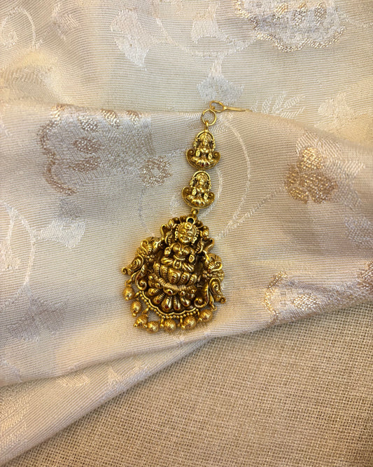 Antique Lakshmi Maang Tikka | MT109