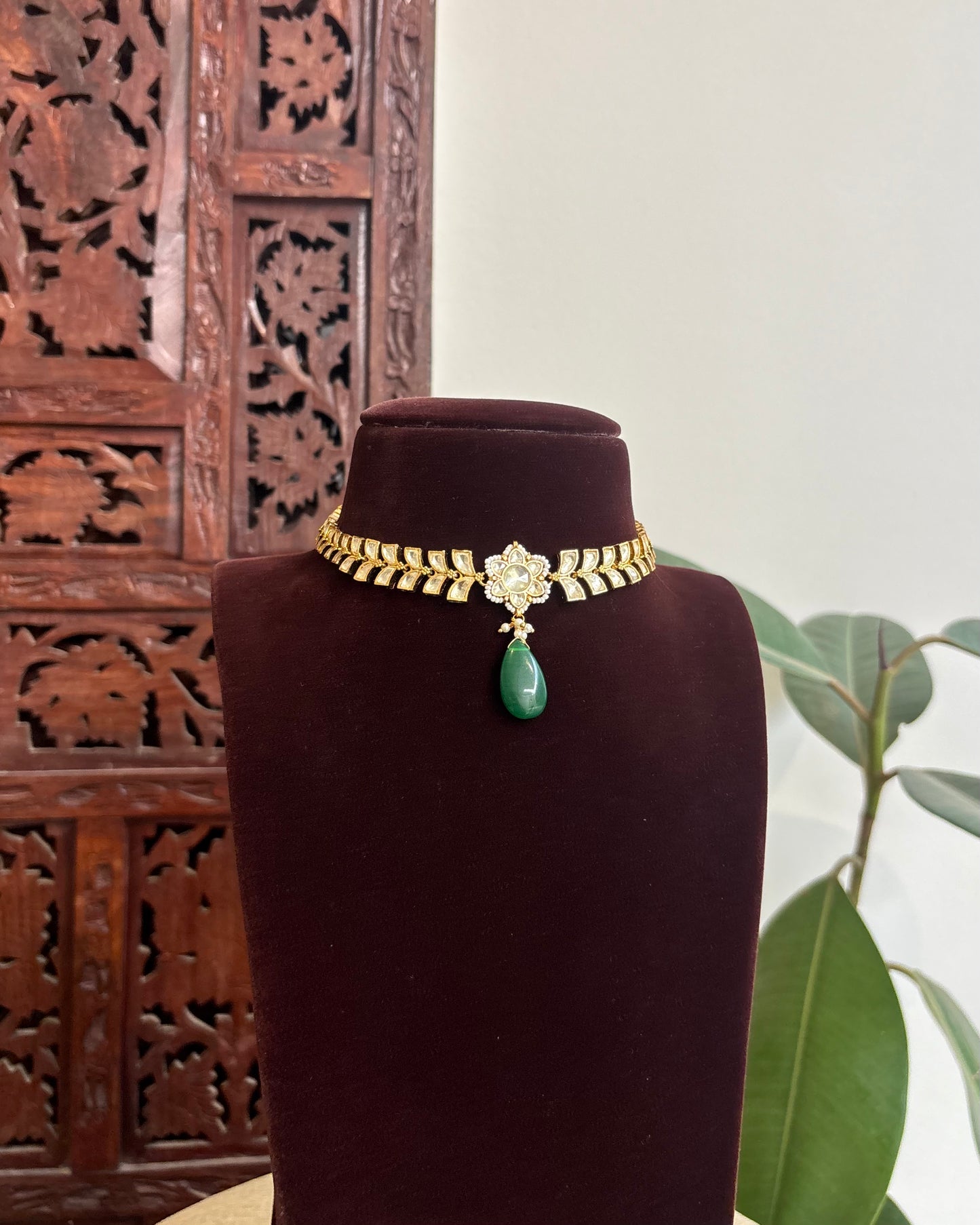 The Garland – Kundan Floral Choker | Varna Edit | NC323