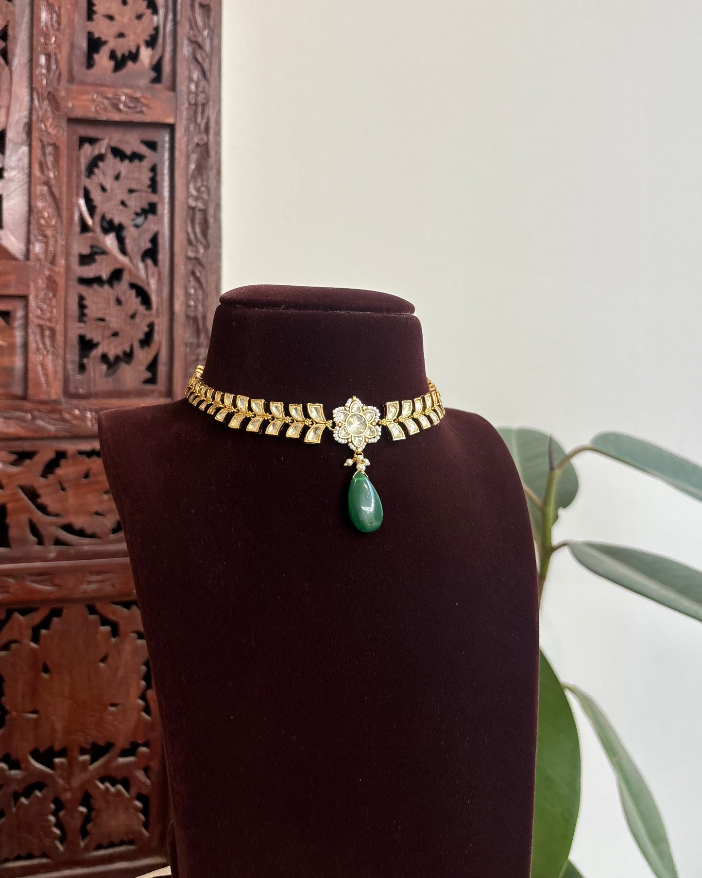 The Garland – Kundan Floral Choker | Varna Edit | NC323