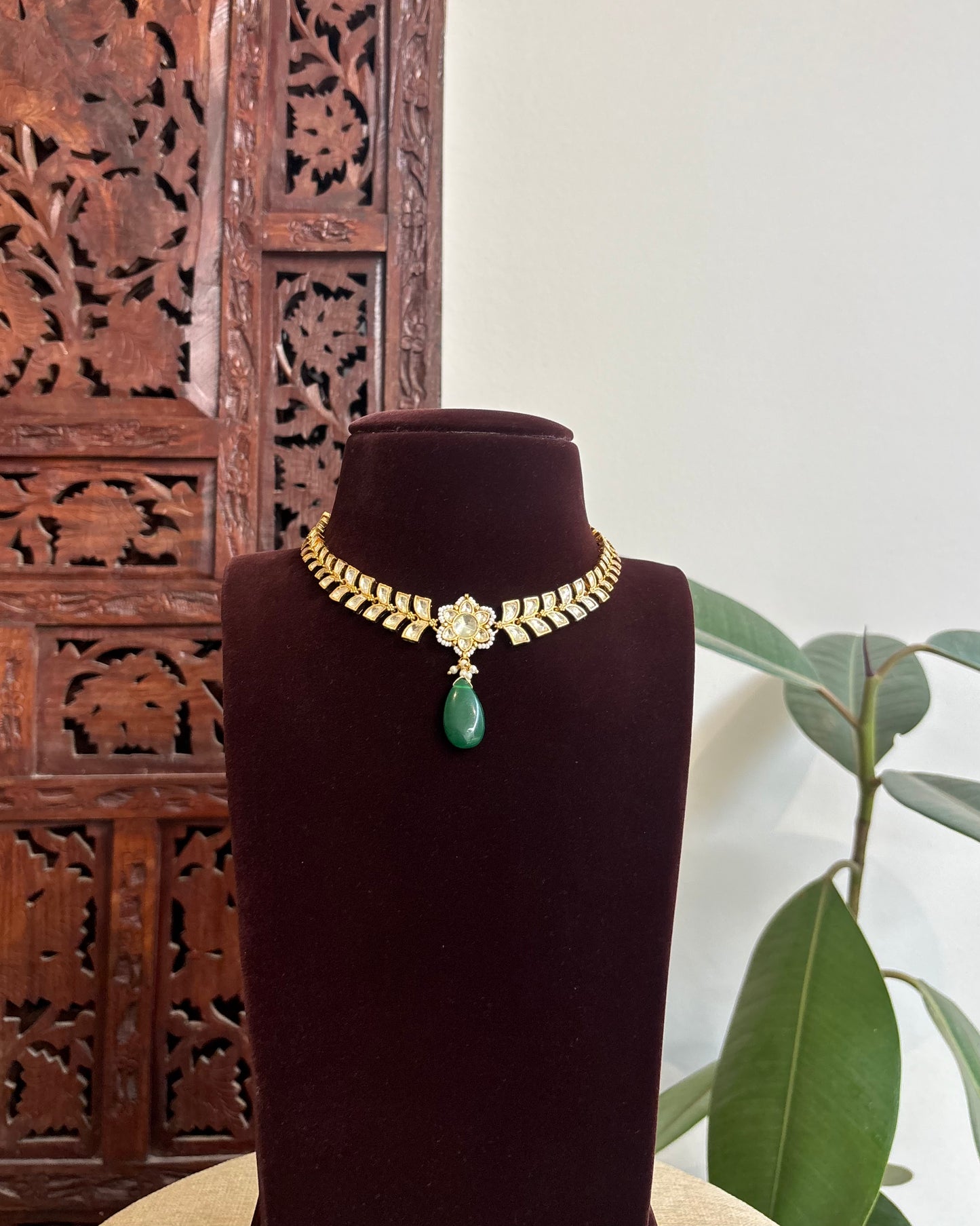 The Garland – Kundan Floral Choker | Varna Edit | NC323