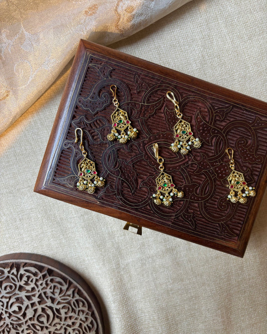 Artisanal Hair Pin Collection – Set of 5 | HA212