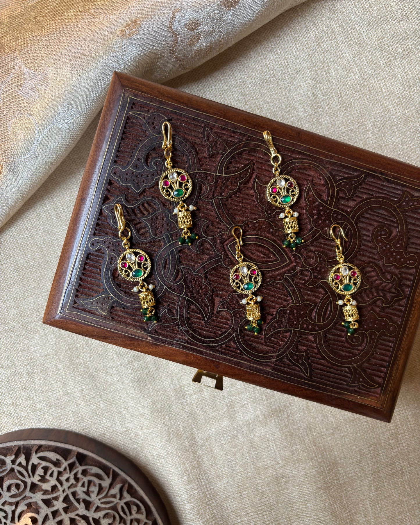 Artisanal Hair Pin Collection – Set of 5 | HA211