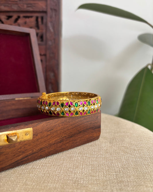 Jadau Kundan Kada Bangle | BA026