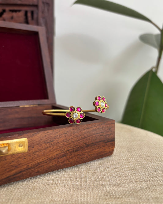 Minimal Jadau Kundan Bracelets | BA041