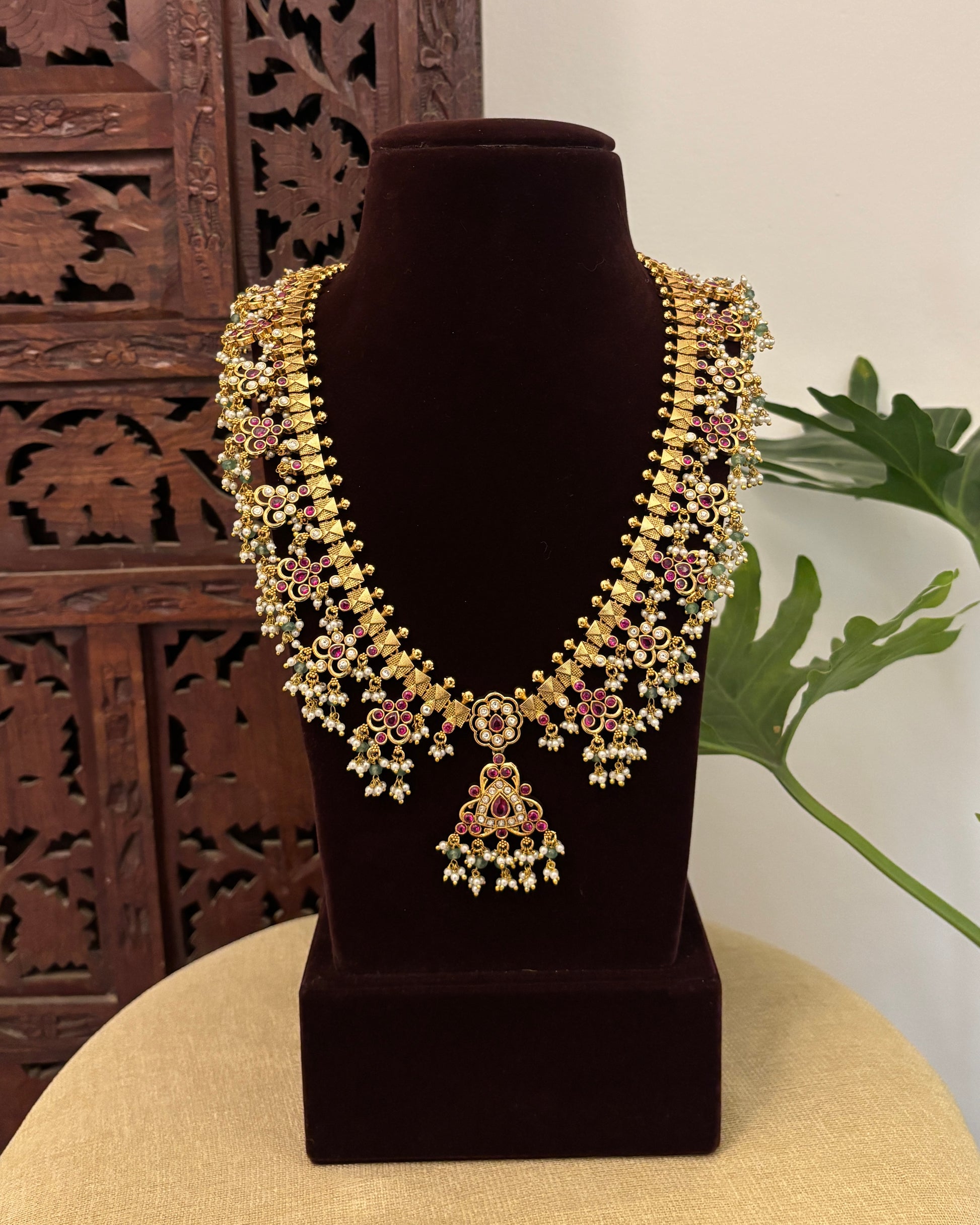 NC675 - Bridal Jadau Kundan Necklace 2