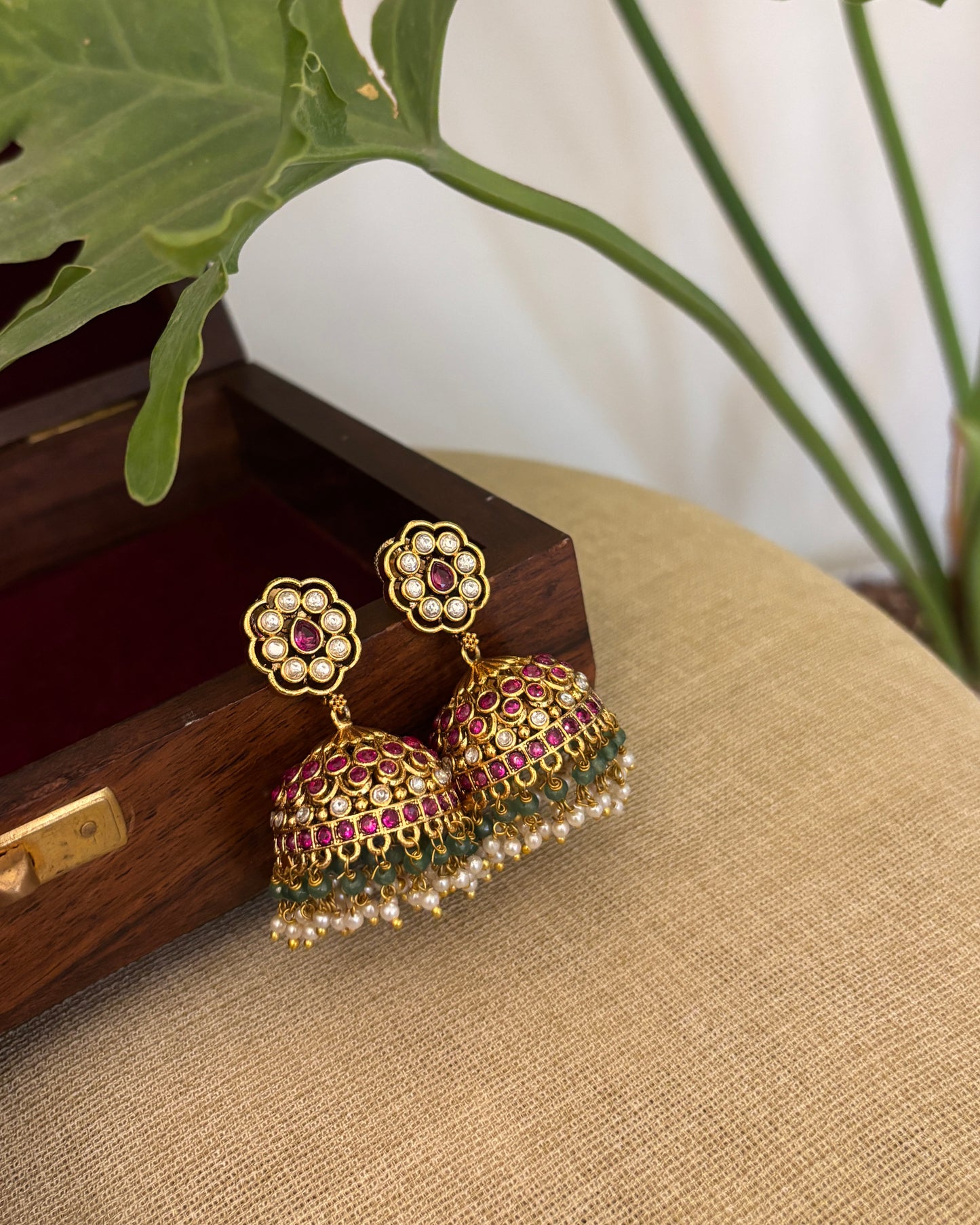 NC675 - Bridal Jadau Kundan Necklace 5